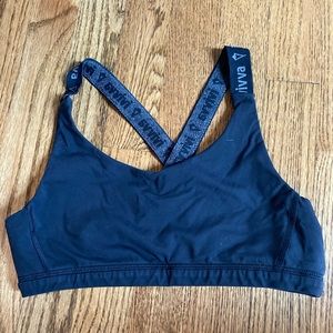 Ivivva Black Logo Sports Bra